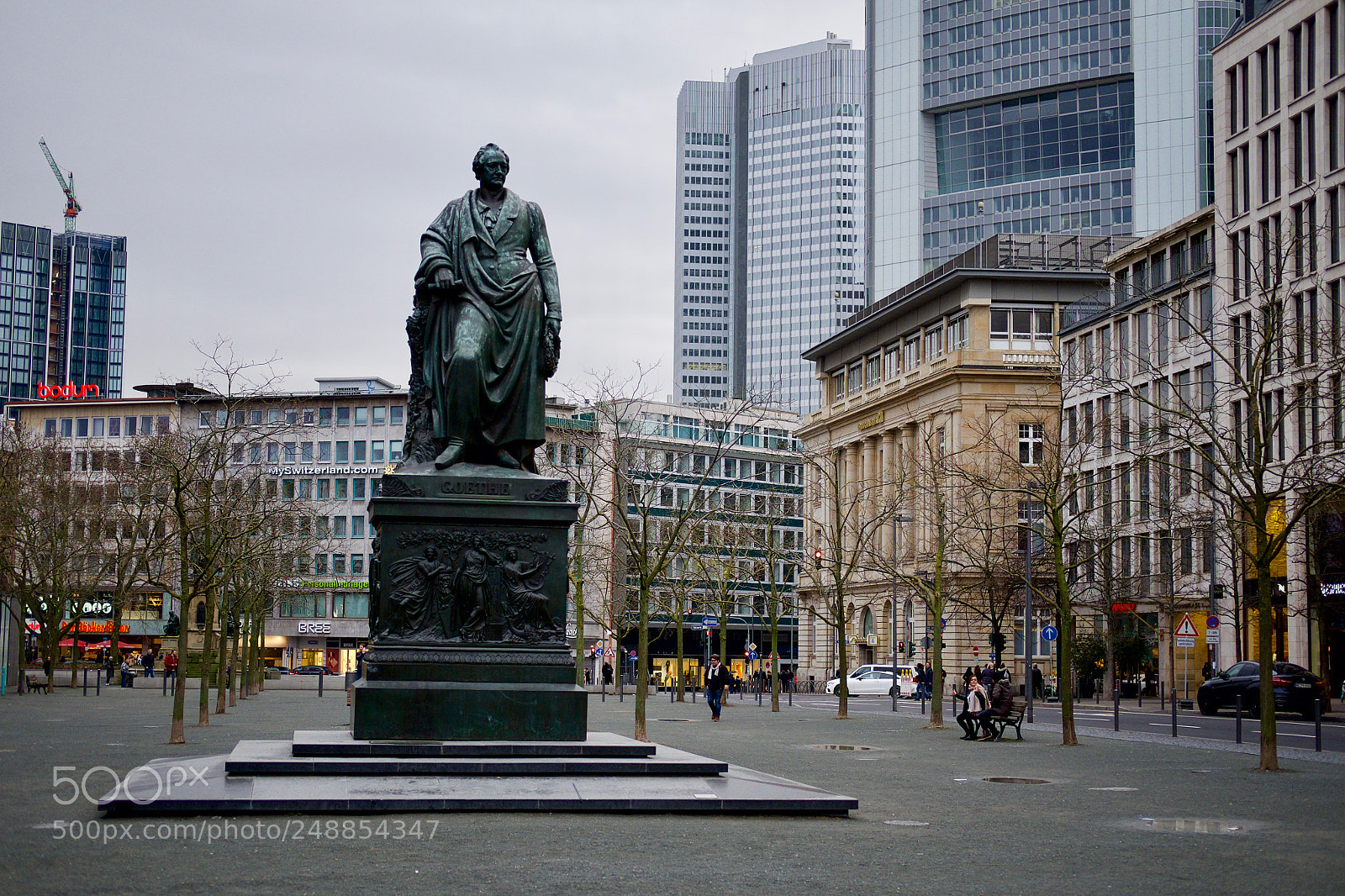 Fujifilm X-T10 sample photo. Goethe platz photography