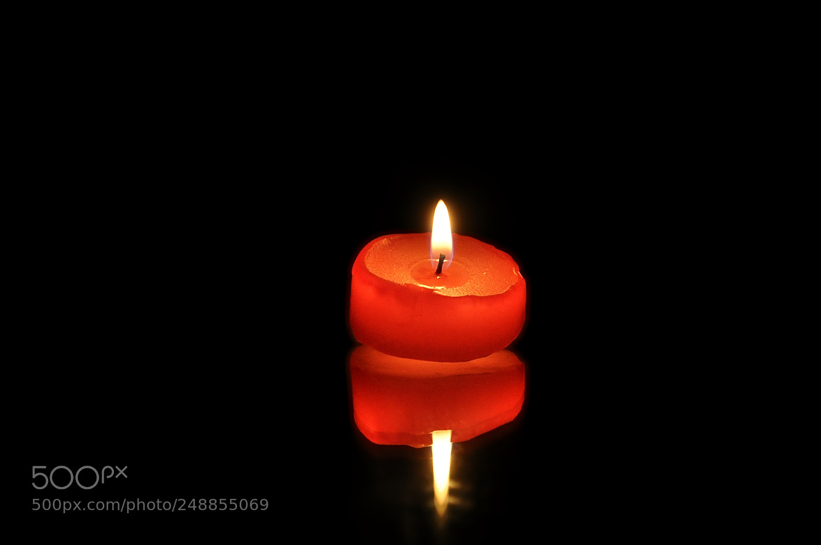 Nikon D5000 sample photo. Candle photography