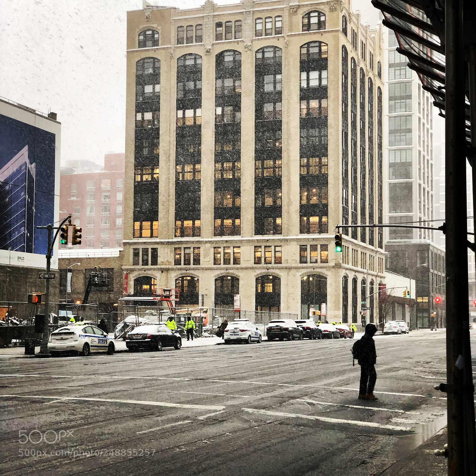 Apple iPhone X sample photo. Snow day photography