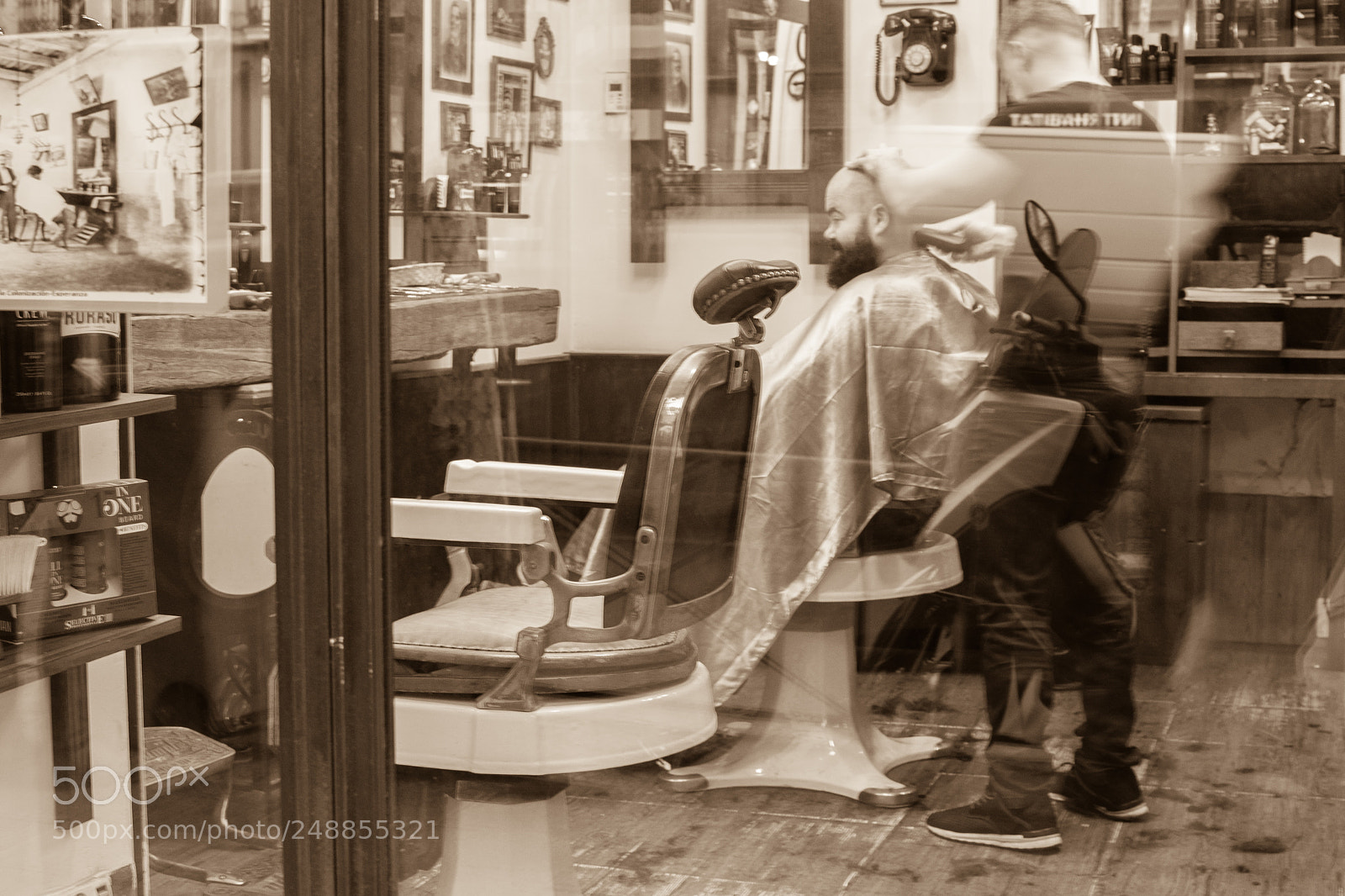 Nikon D610 sample photo. The barber shop ii photography