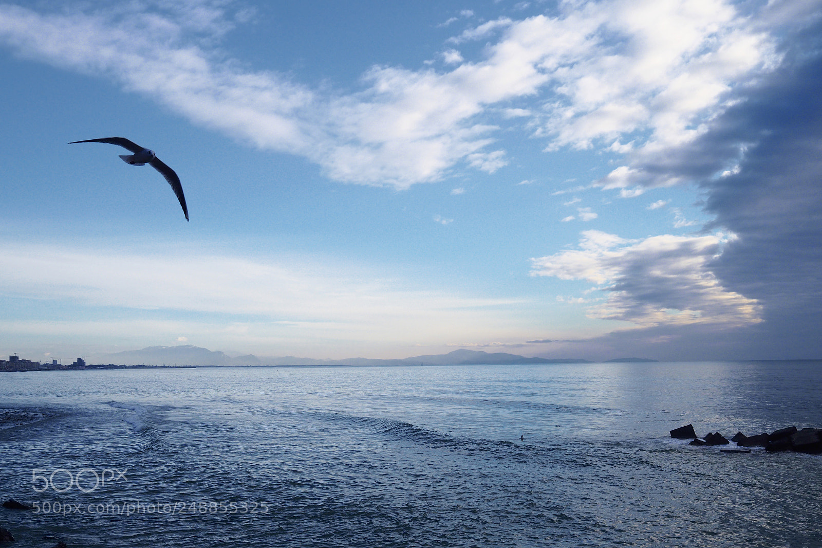 Olympus PEN-F sample photo. Golfo di salerno photography