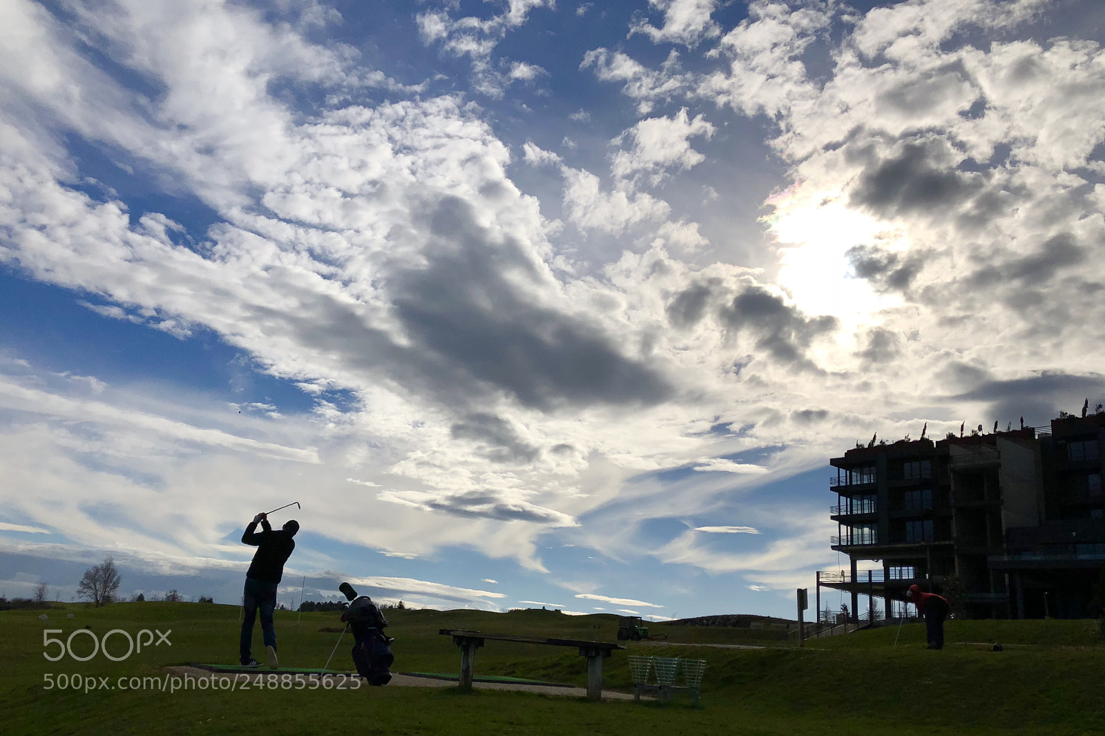 Apple iPhone 8 Plus sample photo. Golf photography