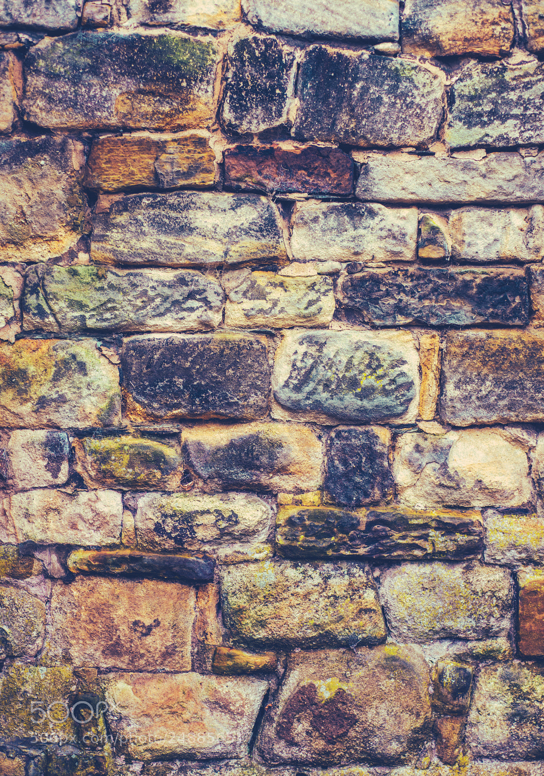 Nikon D800 sample photo. Crumbling old stone wall photography