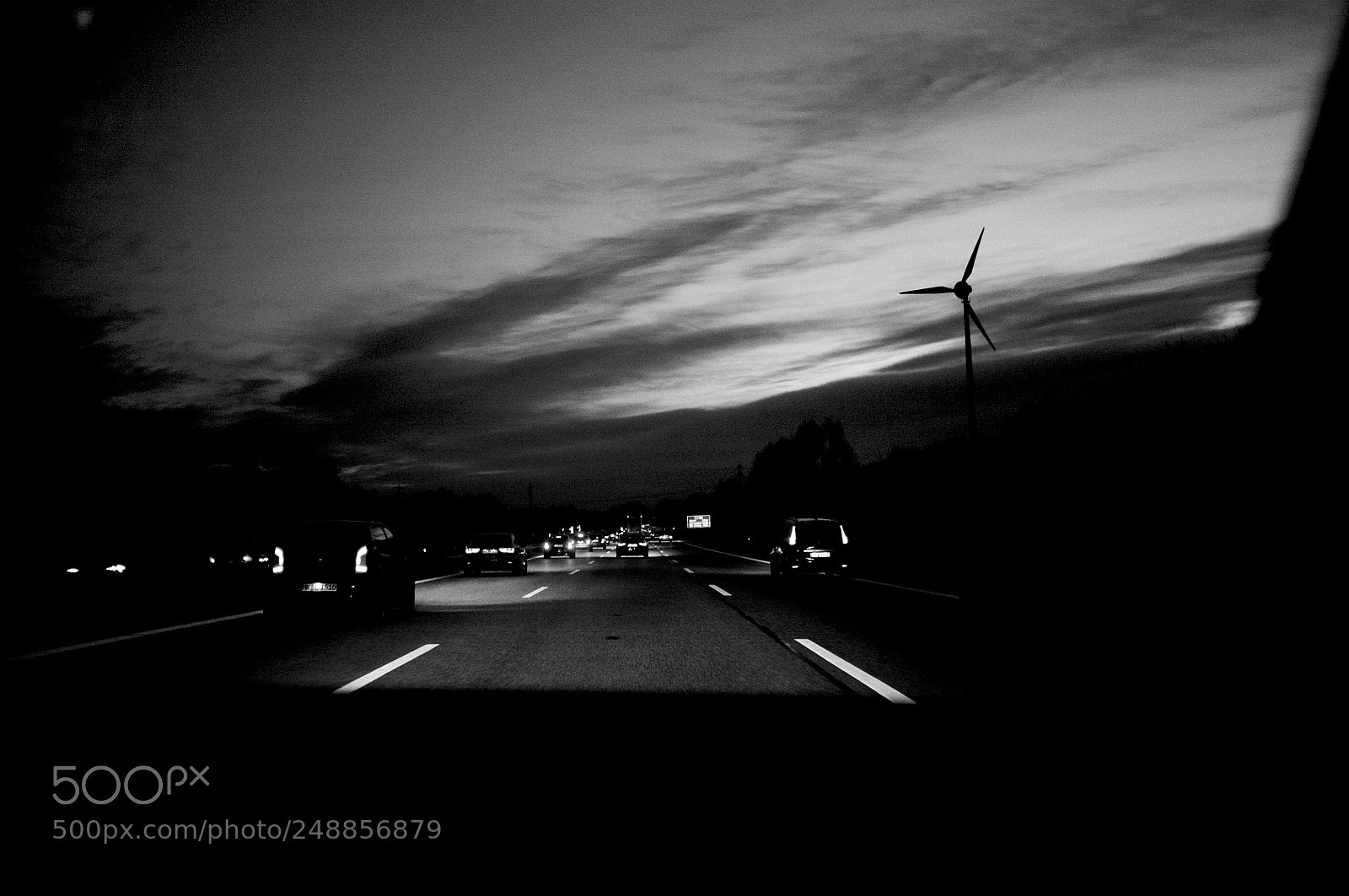 Fujifilm FinePix X100 sample photo. Autobahn photography