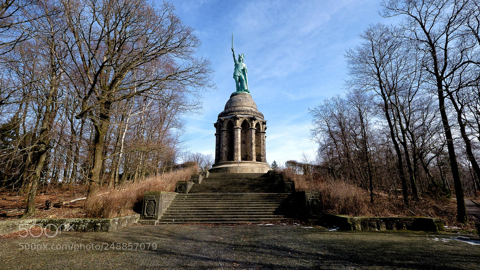 Fujifilm X-T1 sample photo. Hermannsdenkmal photography