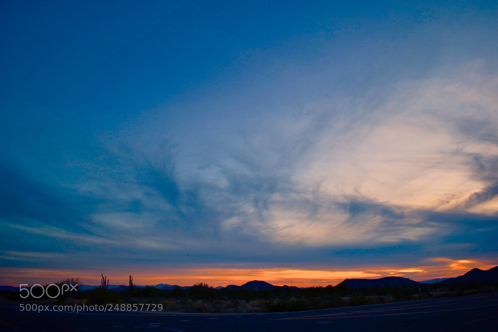 Nikon D3400 sample photo. Az sunset photography