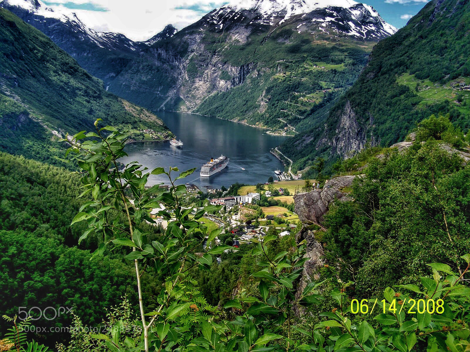 Kodak EASYSHARE ZD710 ZOOM DIGITAL CAMERA sample photo. Old photo from geirangerfjord photography