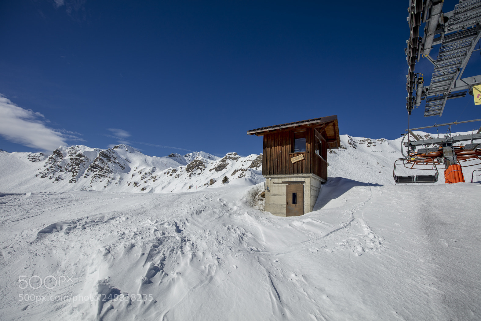 Canon EOS 5DS sample photo. Snow mountains in les photography