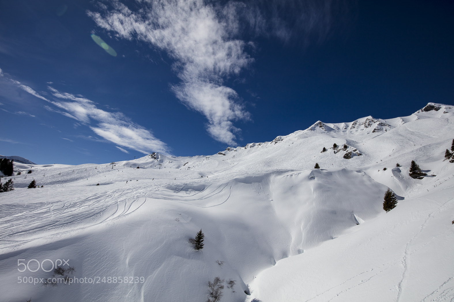 Canon EOS 5DS sample photo. Snow mountains in les photography