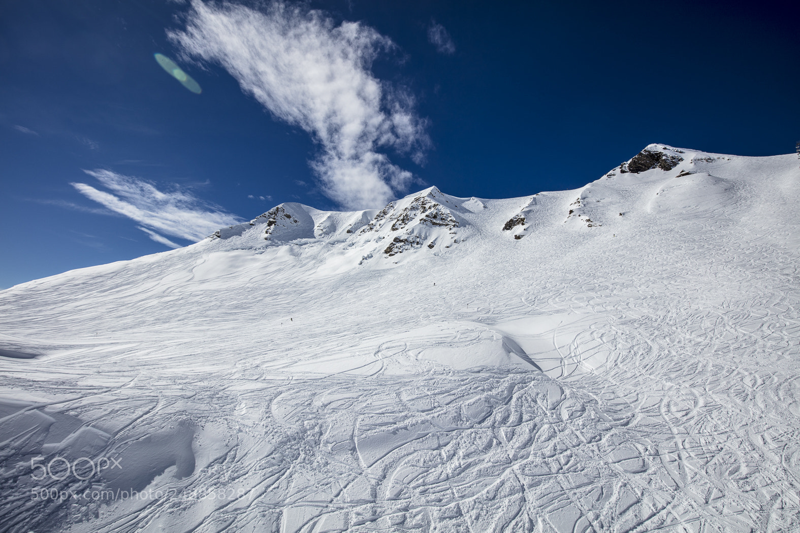 Canon EOS 5DS sample photo. Snow mountains in les photography