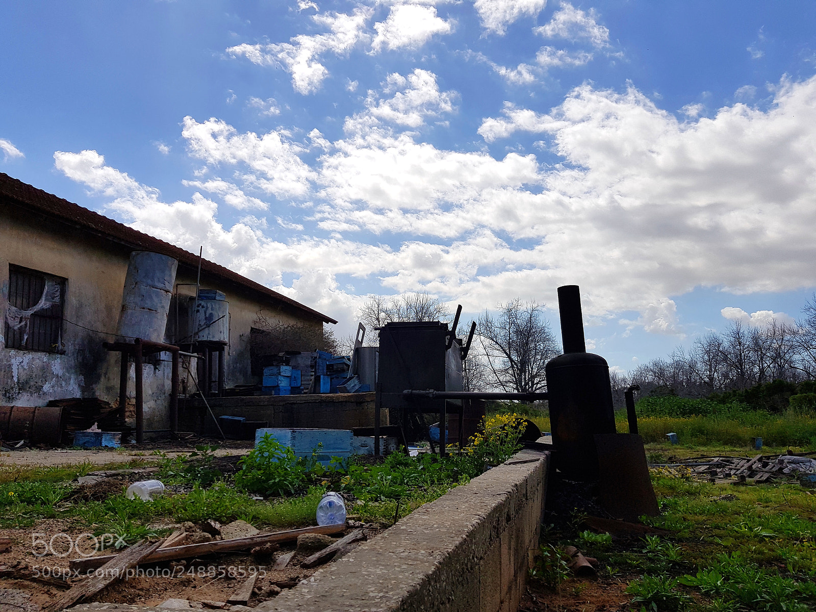 Samsung Galaxy S8 sample photo. Junkyard photography