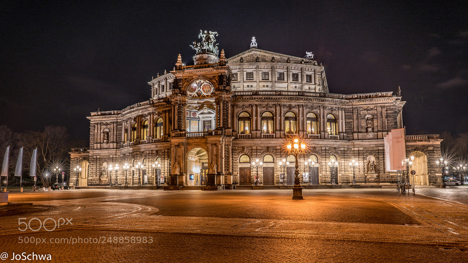 Sony a7R II sample photo. Semper opera photography