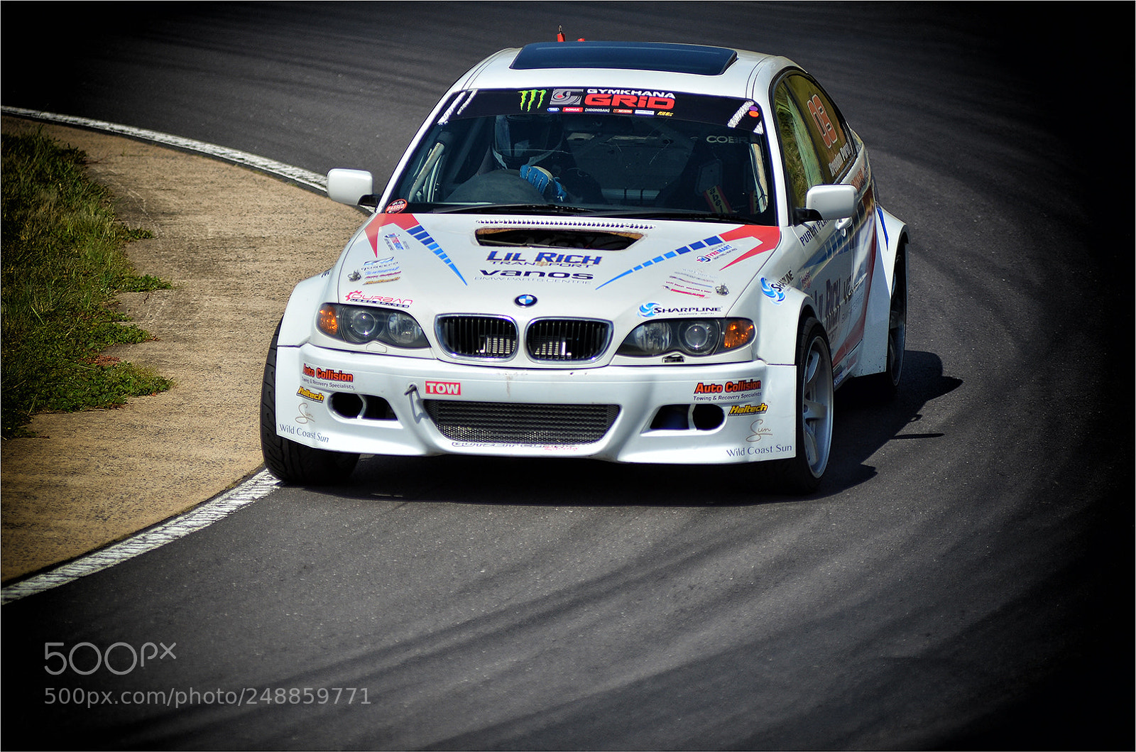 Nikon D7000 sample photo. Bmw racing photography