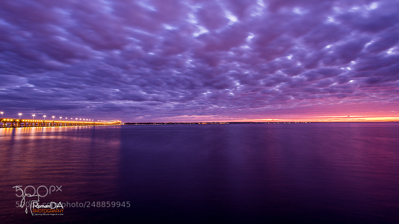 Nikon D7200 sample photo. Biloxi bridge sunrise photography