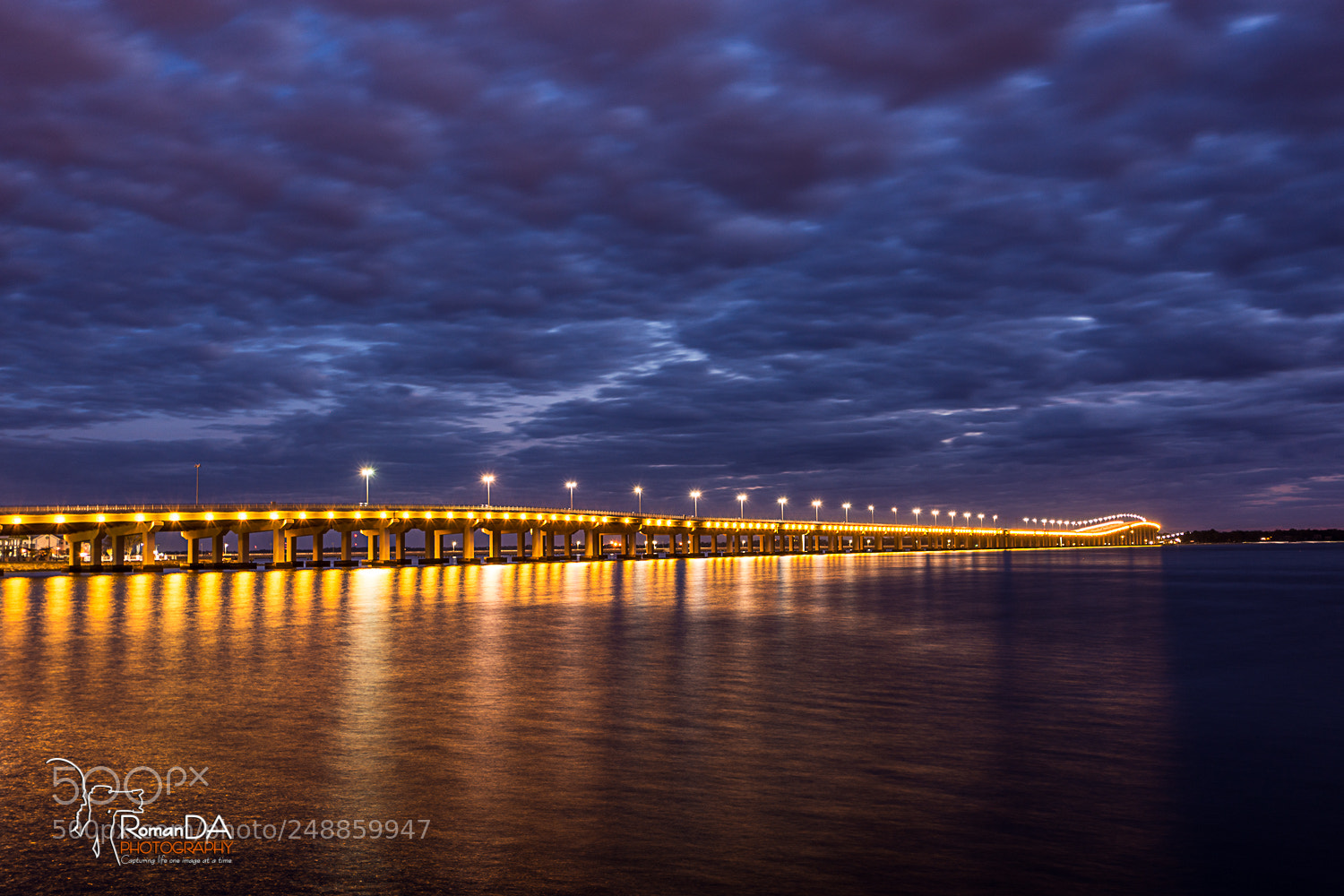 Nikon D7200 sample photo. Biloxi bridge photography