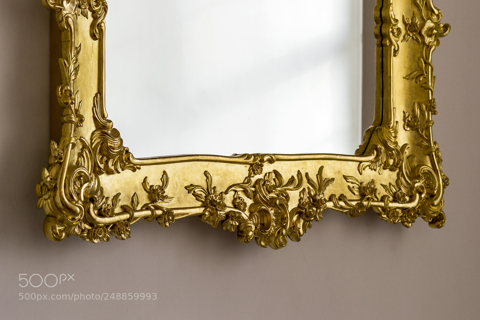 Nikon D3100 sample photo. Golden mirror on the photography