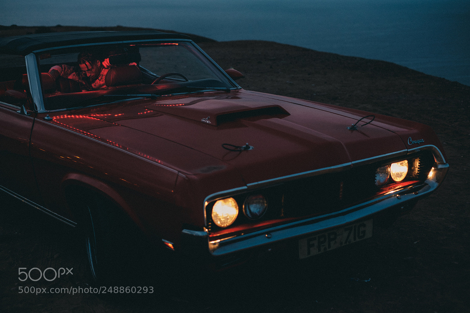 Fujifilm X-E2 sample photo. Ford cougar photography