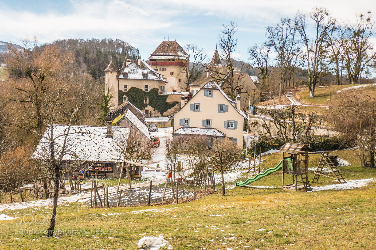 Panasonic DMC-TZ101 sample photo. Schloss wildenstein photography