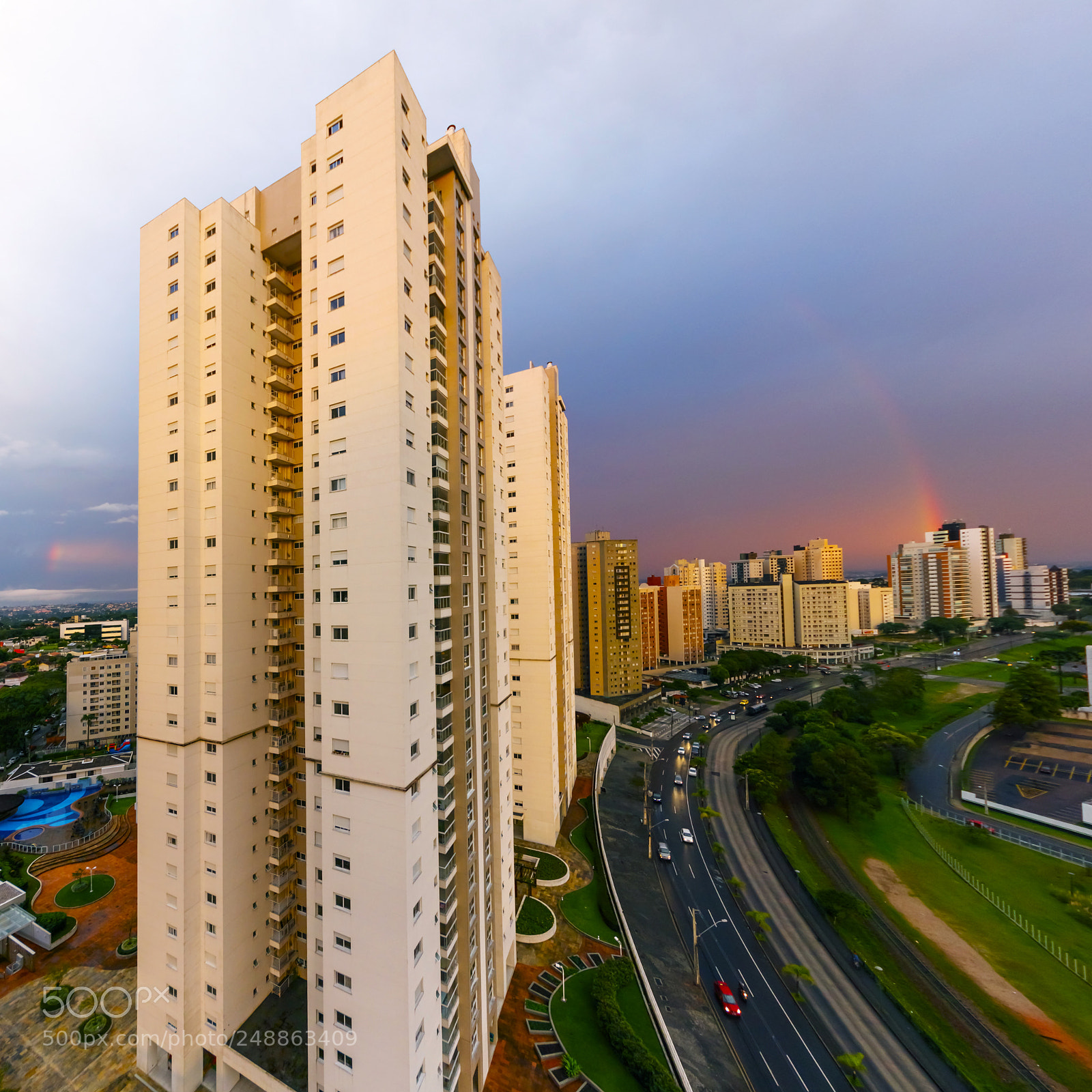 Canon EOS 80D sample photo. Rainbow photography