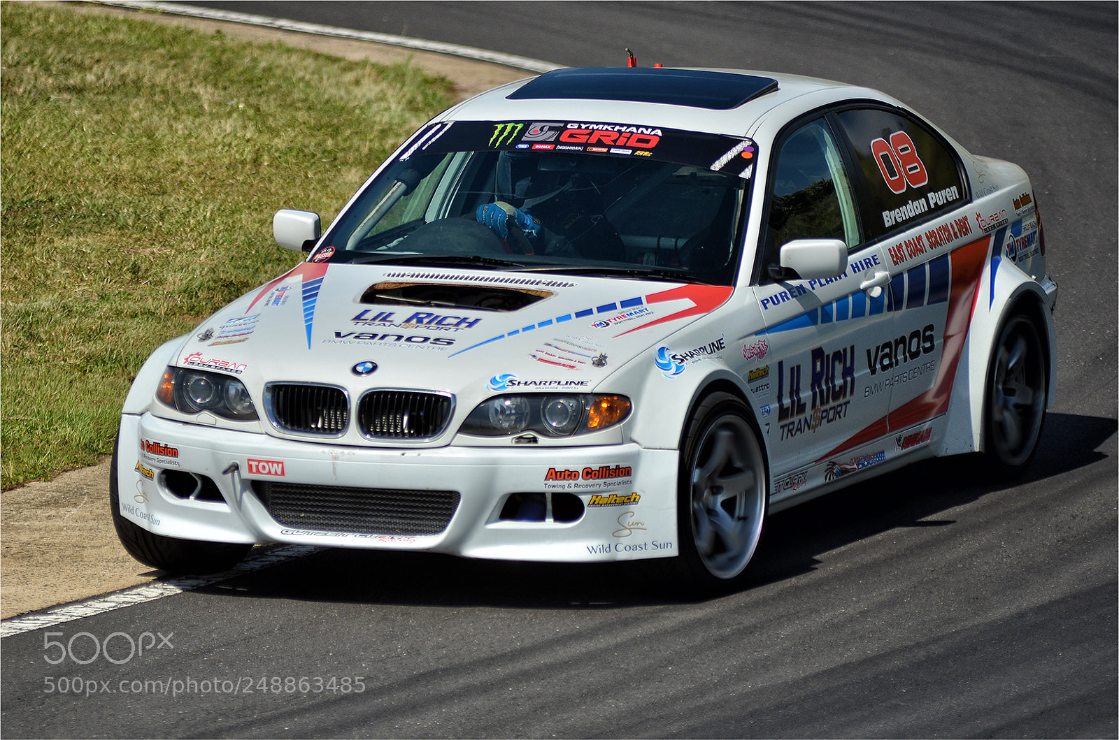 Nikon D7000 sample photo. Bmw racing 2 photography