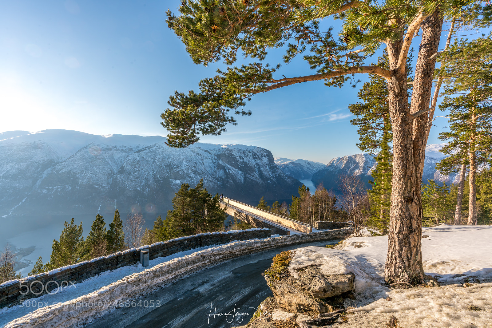 Sony a7R II sample photo. Viewpoint stegastein in aurland 2 photography