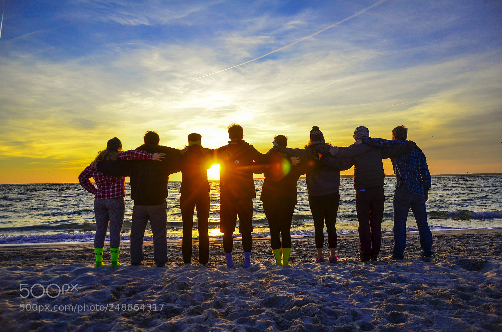 Nikon D7000 sample photo. Family sunset photography