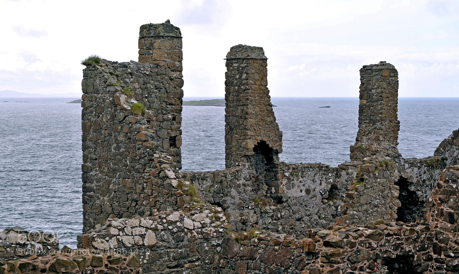 Nikon D700 sample photo. Dunseverick castle northern ireland photography