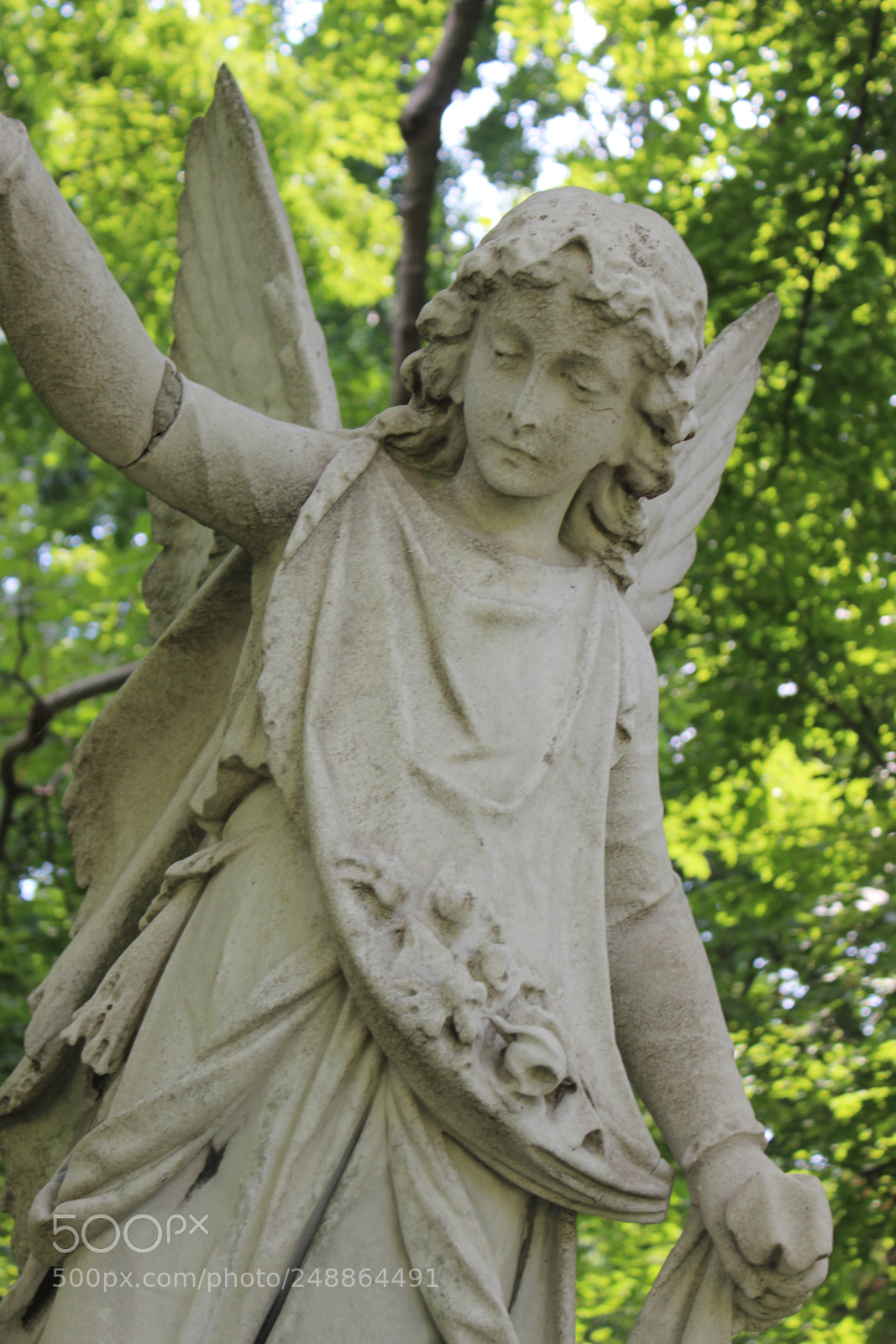 Canon EOS 600D (Rebel EOS T3i / EOS Kiss X5) sample photo. Angel statue photography