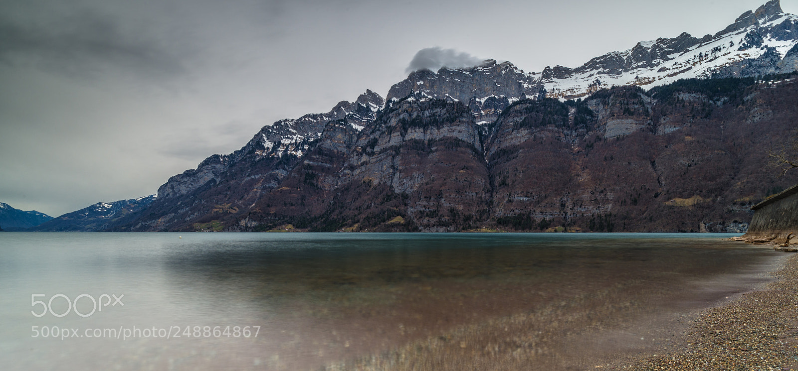 Nikon D610 sample photo. Walensee photography
