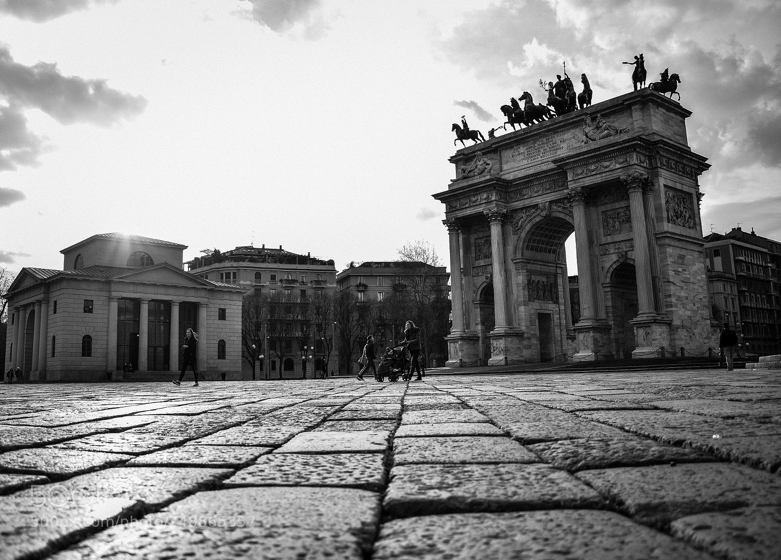 Nikon D3400 sample photo. Milano - arco della photography