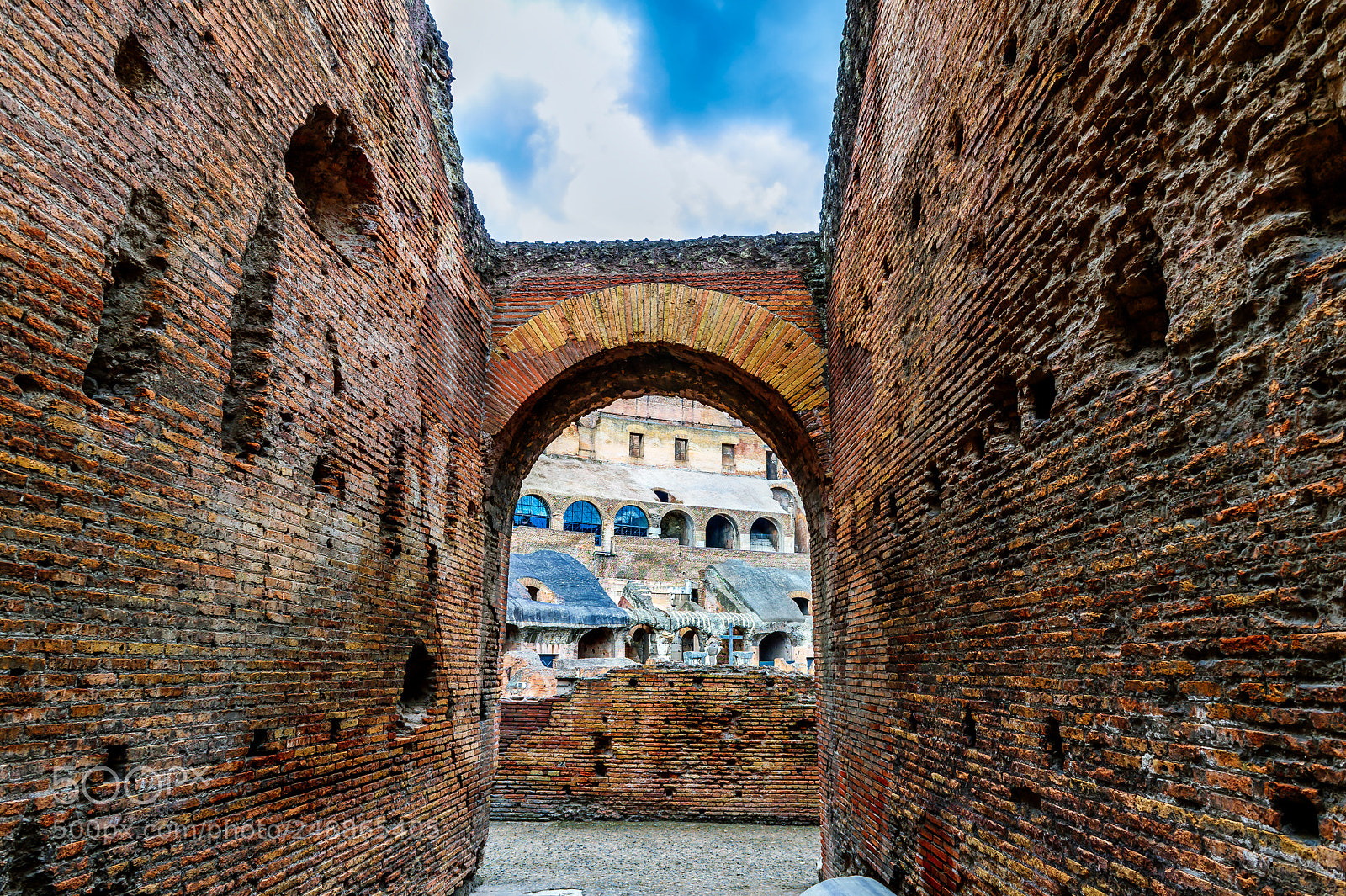 Nikon D4S sample photo. Inside colosseum rome ! photography