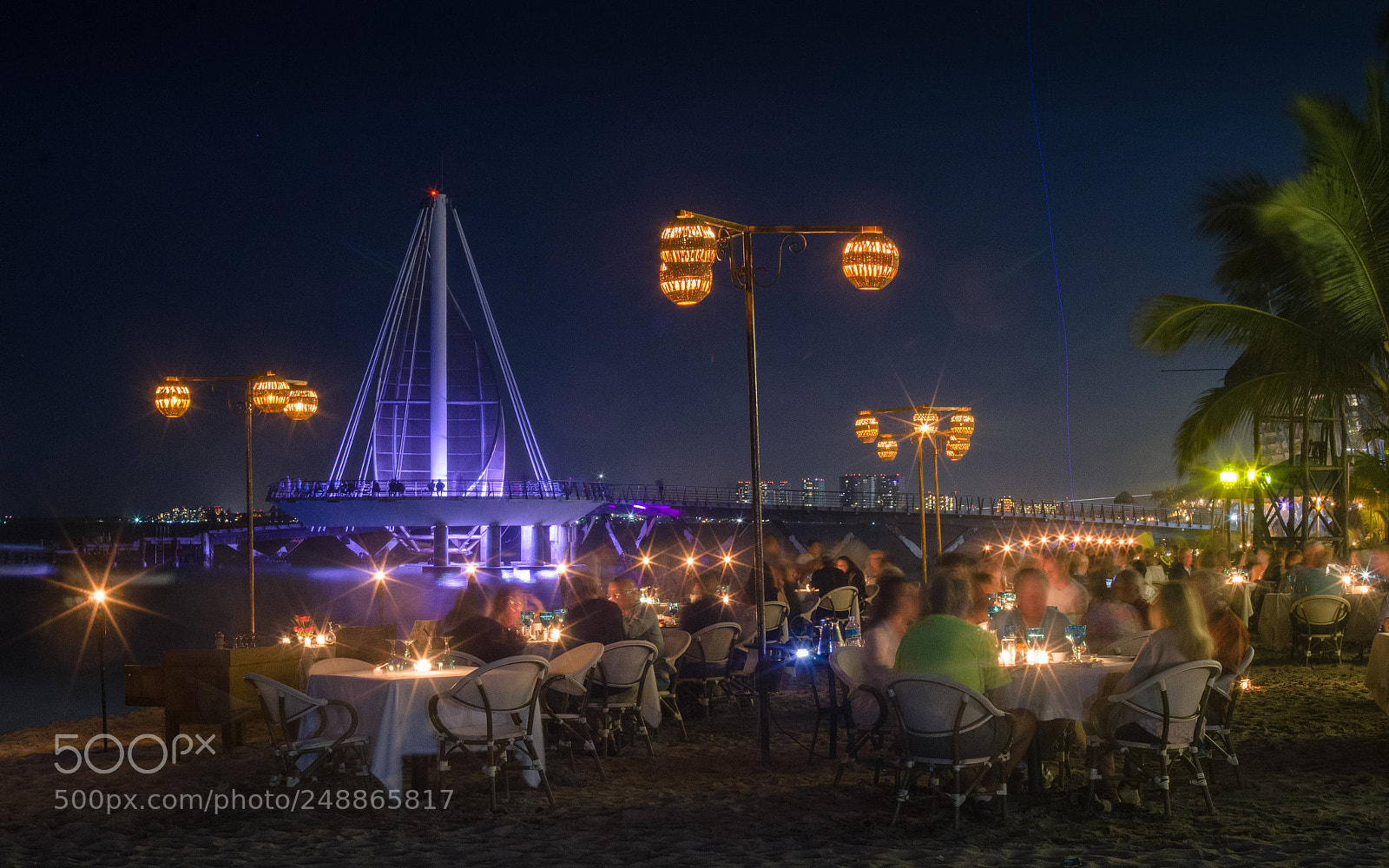 Pentax K-50 sample photo. Night at los muertos photography