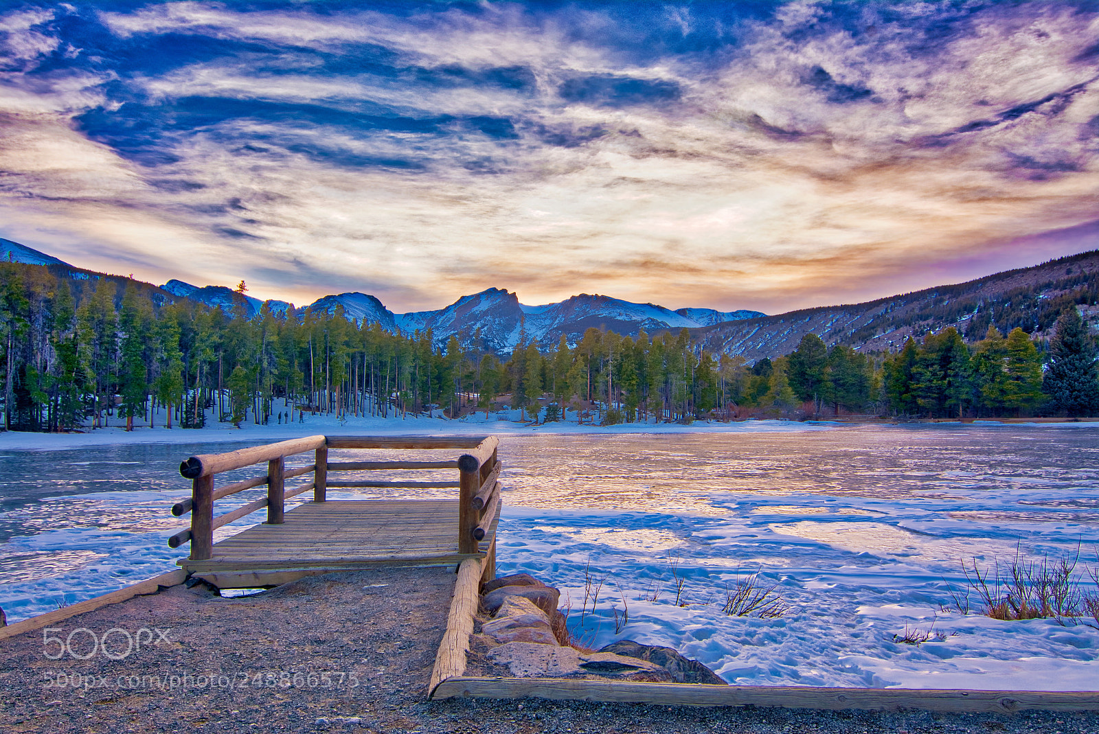 Nikon D7100 sample photo. Sprague lake photography
