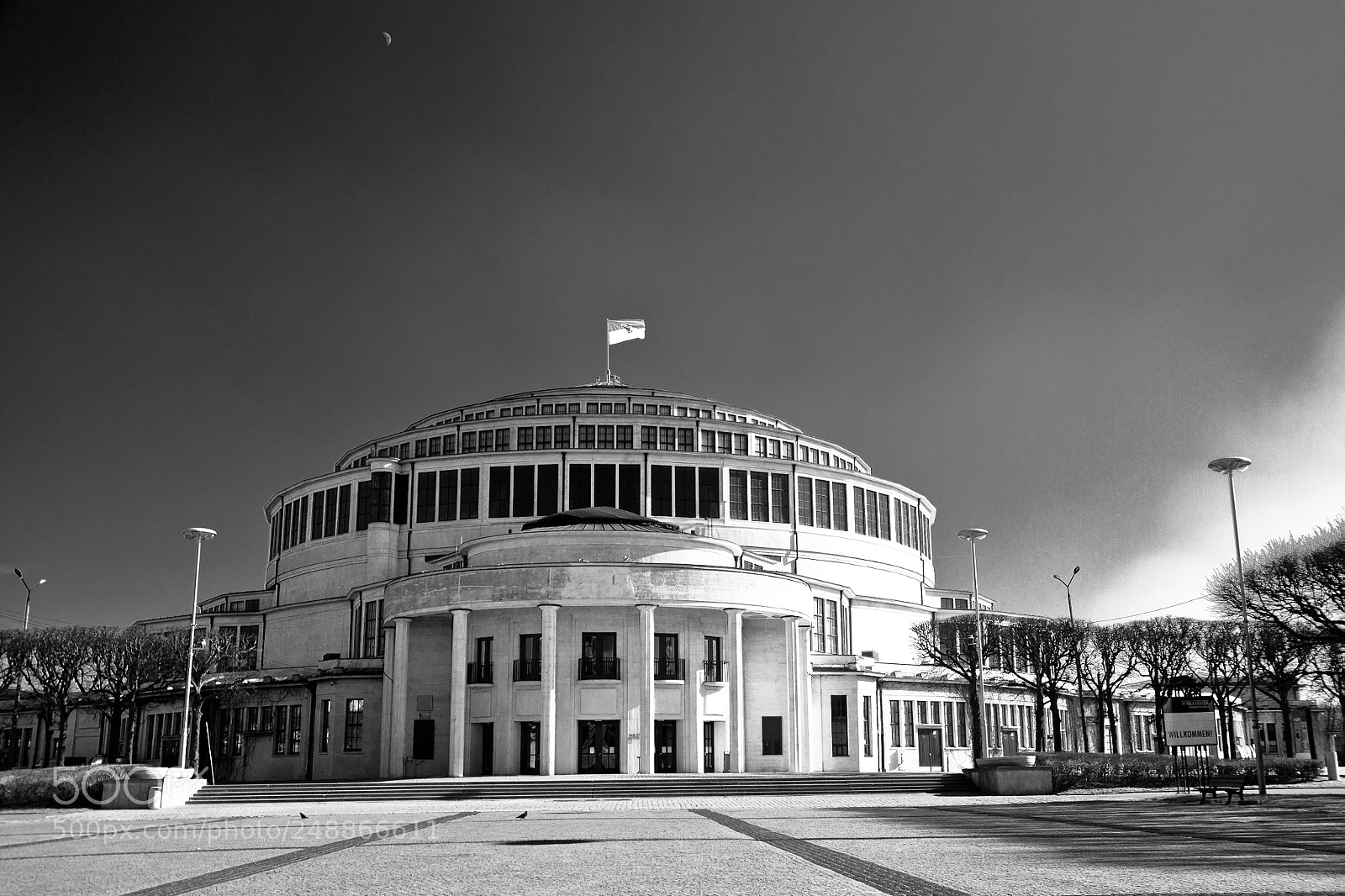 Canon EOS 60D sample photo. The centennial hall, wroclaw photography