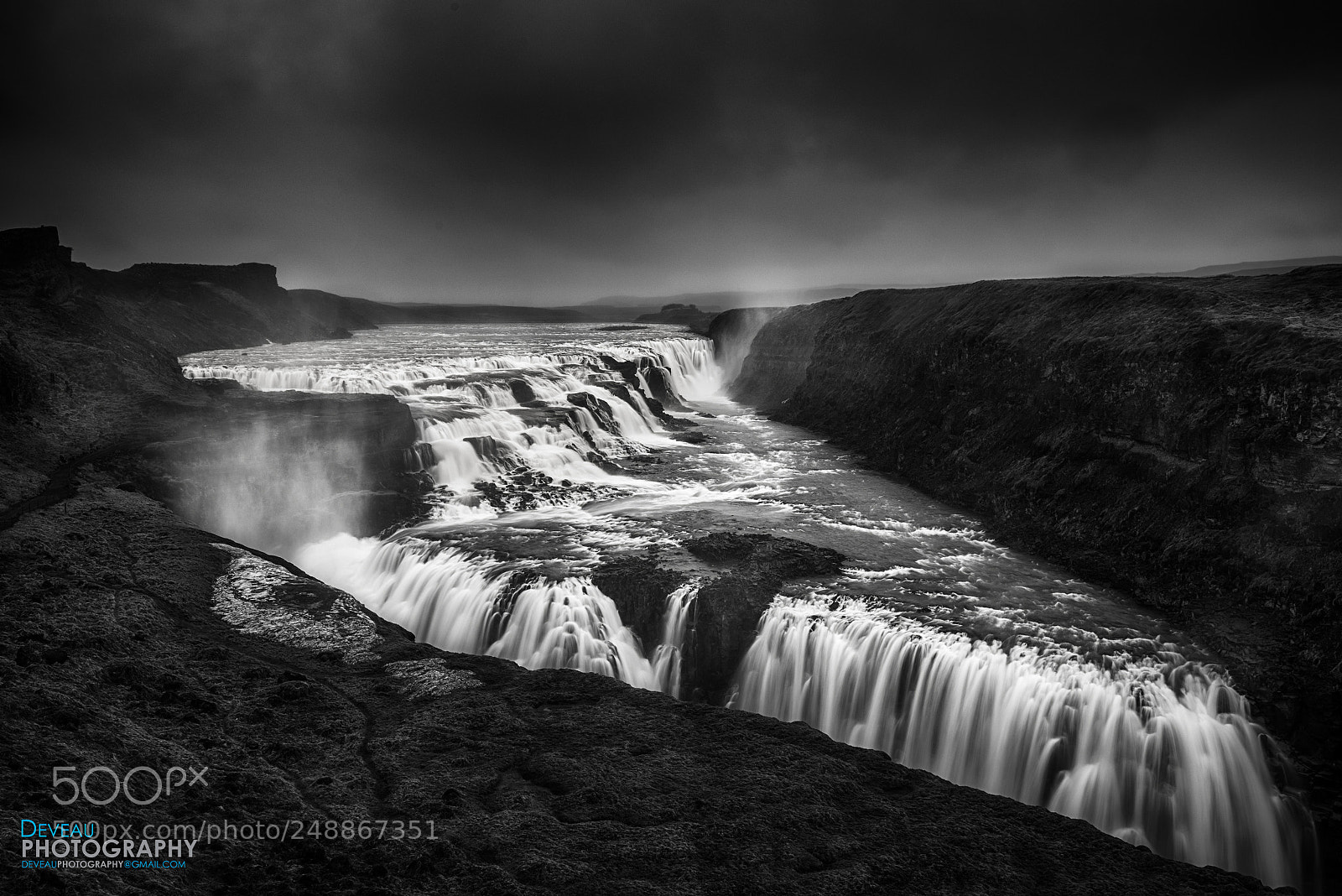 Nikon D800E sample photo. Gullfoss photography
