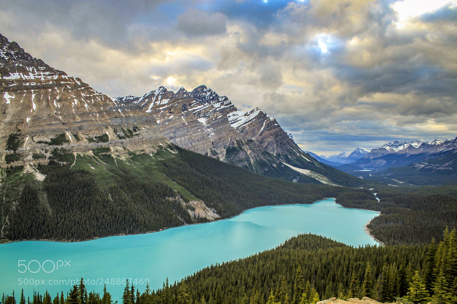 Canon EOS 500D (EOS Rebel T1i / EOS Kiss X3) sample photo. Lac peyto photography