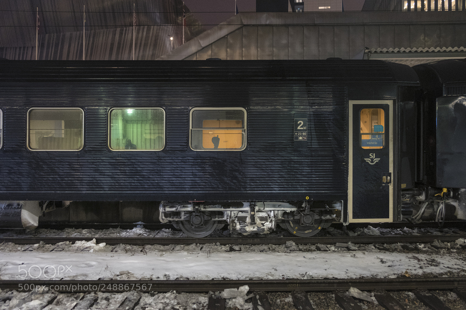 Fujifilm X-T2 sample photo. Cold train coming photography