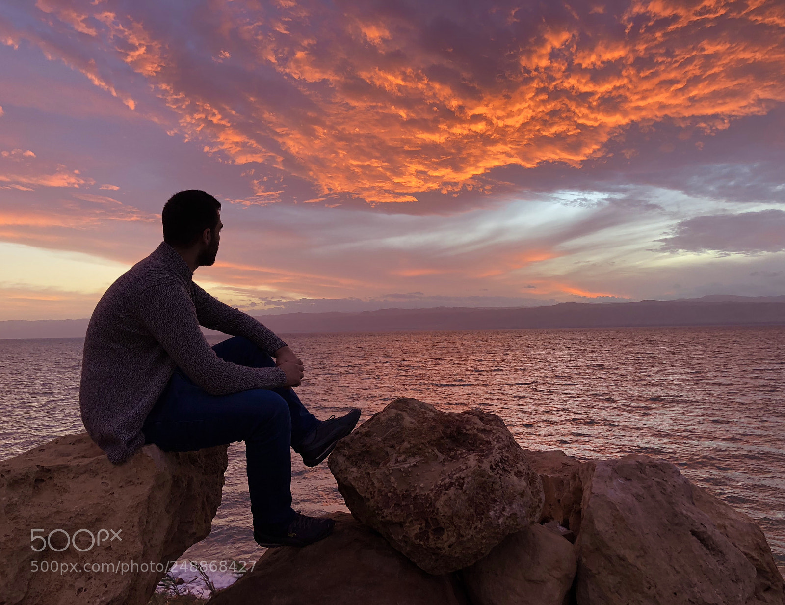 Apple iPhone 8 Plus sample photo. Dead sea photography