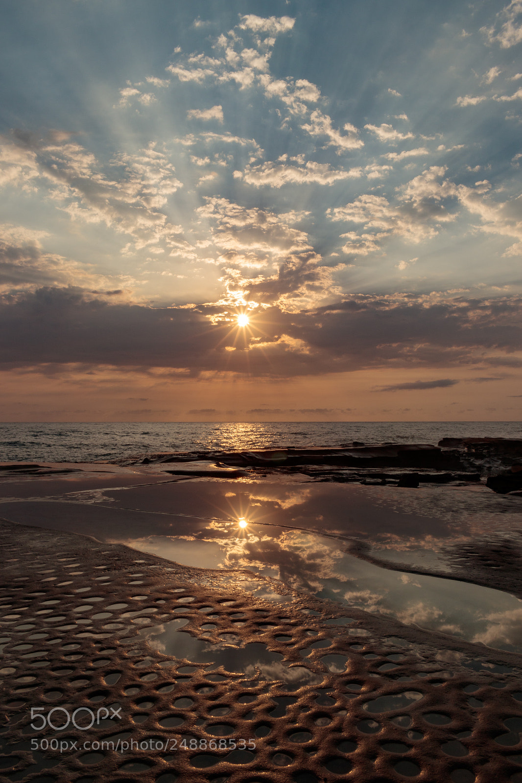 Canon EOS 80D sample photo. Surreal oceanside sunrise photography