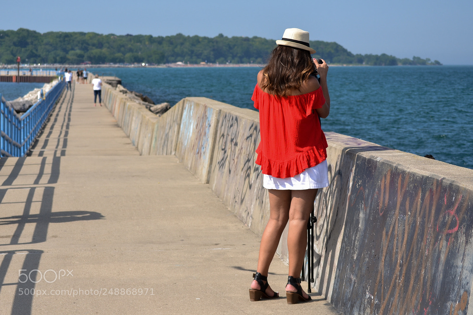 Nikon D3100 sample photo. Boardwalk photography
