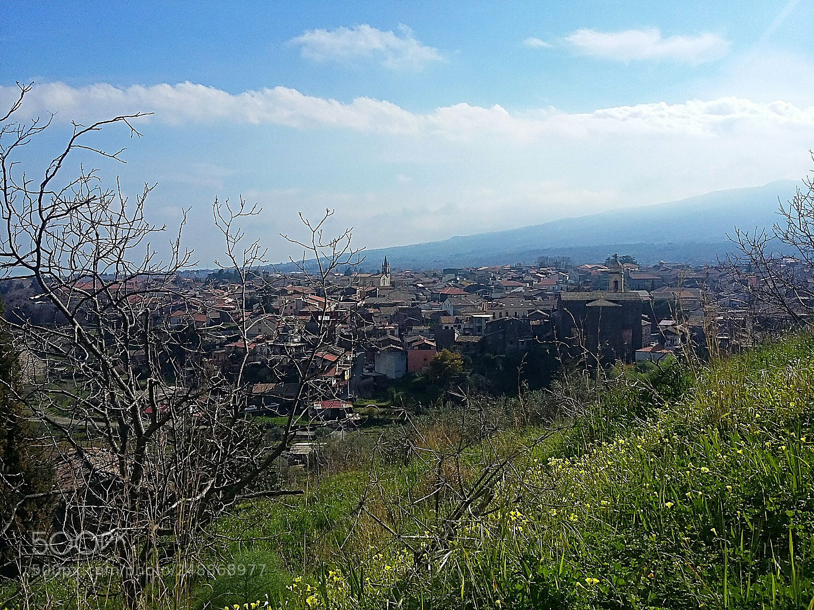Samsung Galaxy Grand Prime sample photo. Linguaglossa from the terracing photography