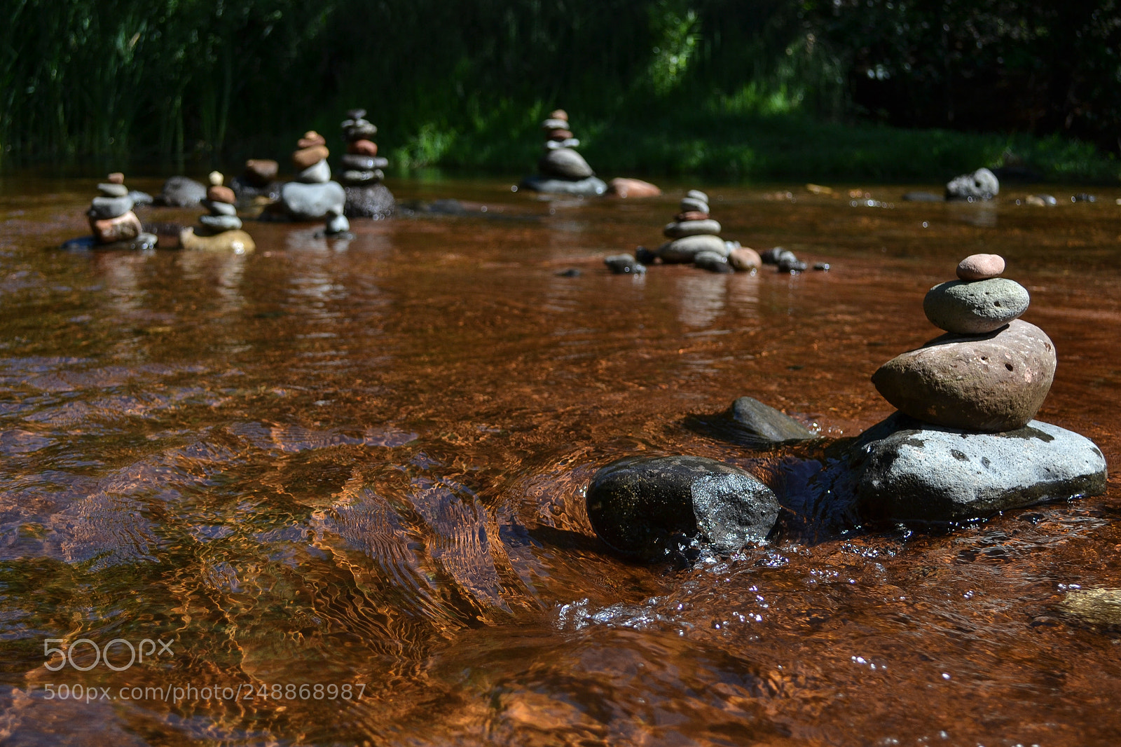 Nikon D3100 sample photo. Rock stack photography