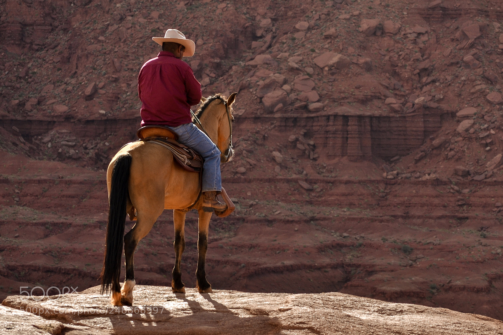 Nikon D3100 sample photo. Lone cowboy photography