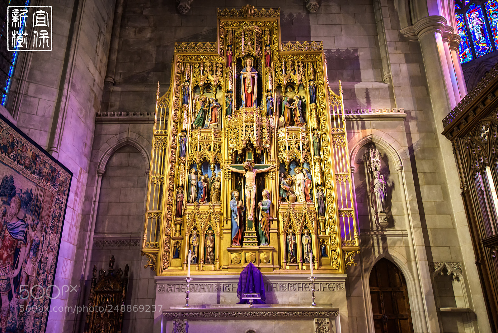 Nikon D810 sample photo. Washington national cathedral photography