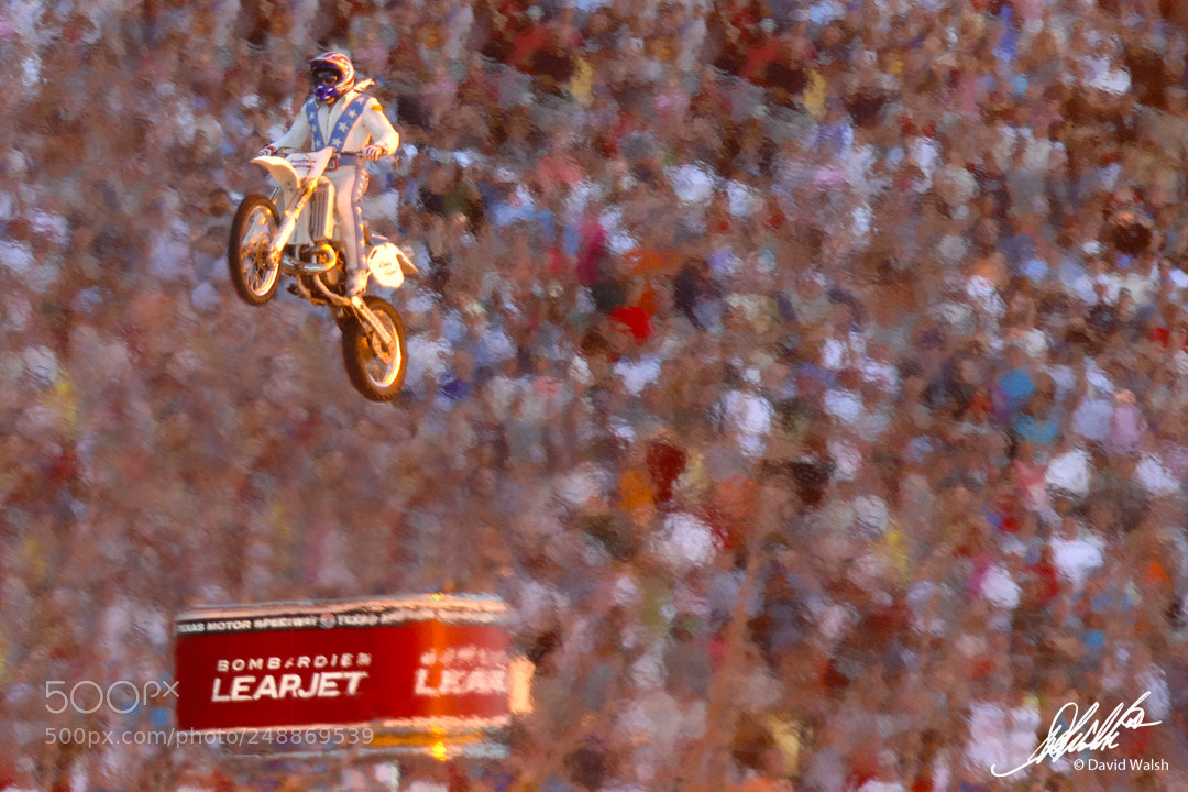 Nikon D2X sample photo. Robby knievel - texas photography