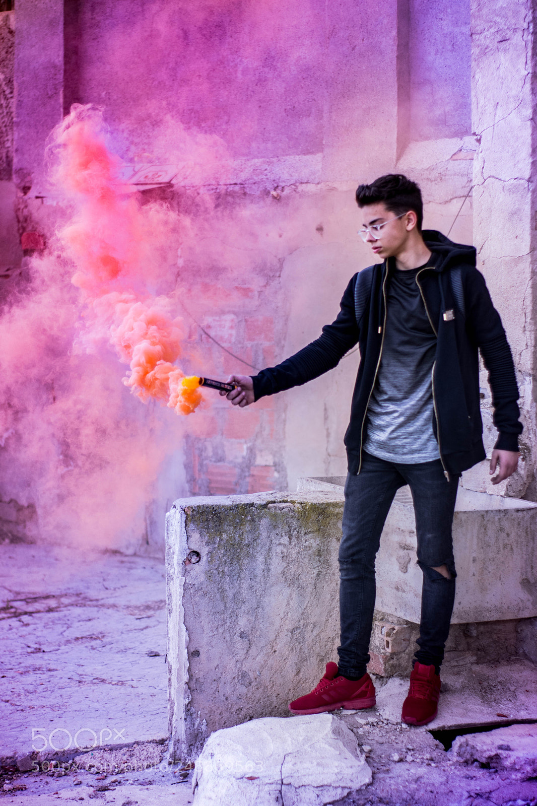 Nikon D3300 sample photo. Smoke photography
