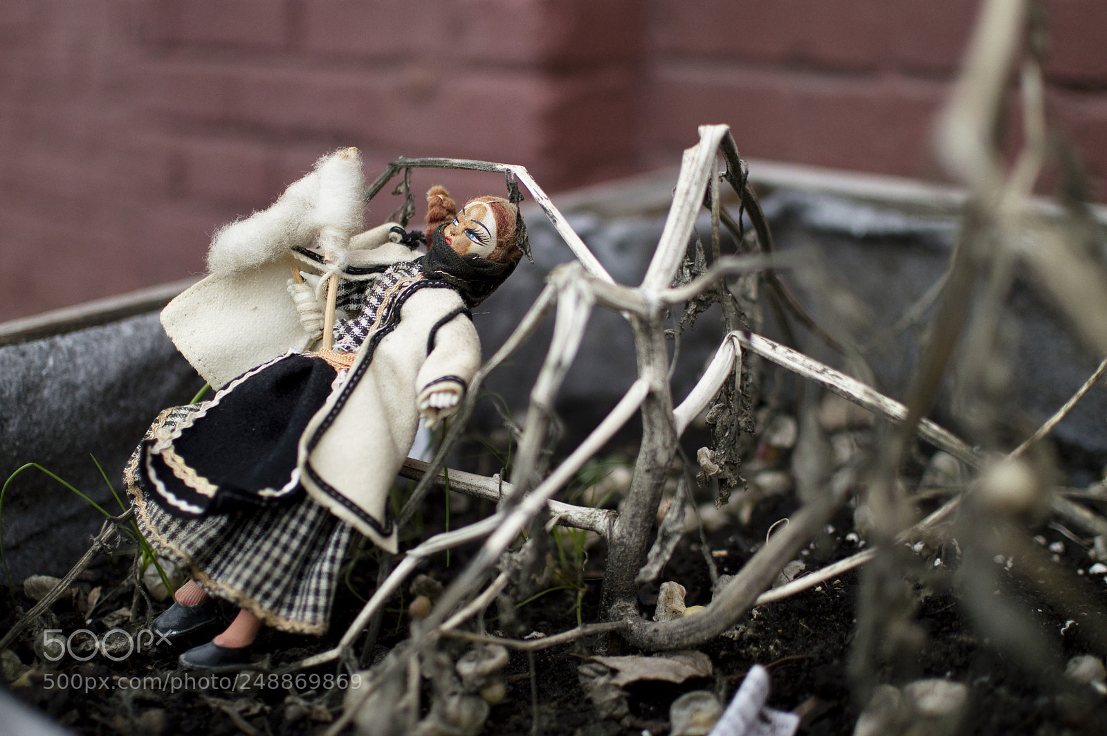 Nikon D3200 sample photo. Discarded doll photography