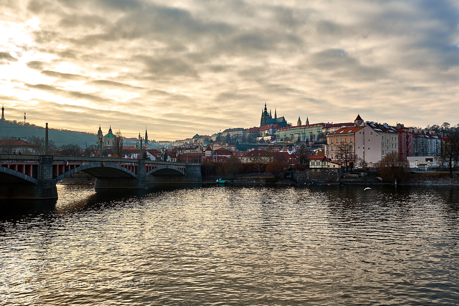 Fujifilm X-T20 sample photo. Prague, evening photography