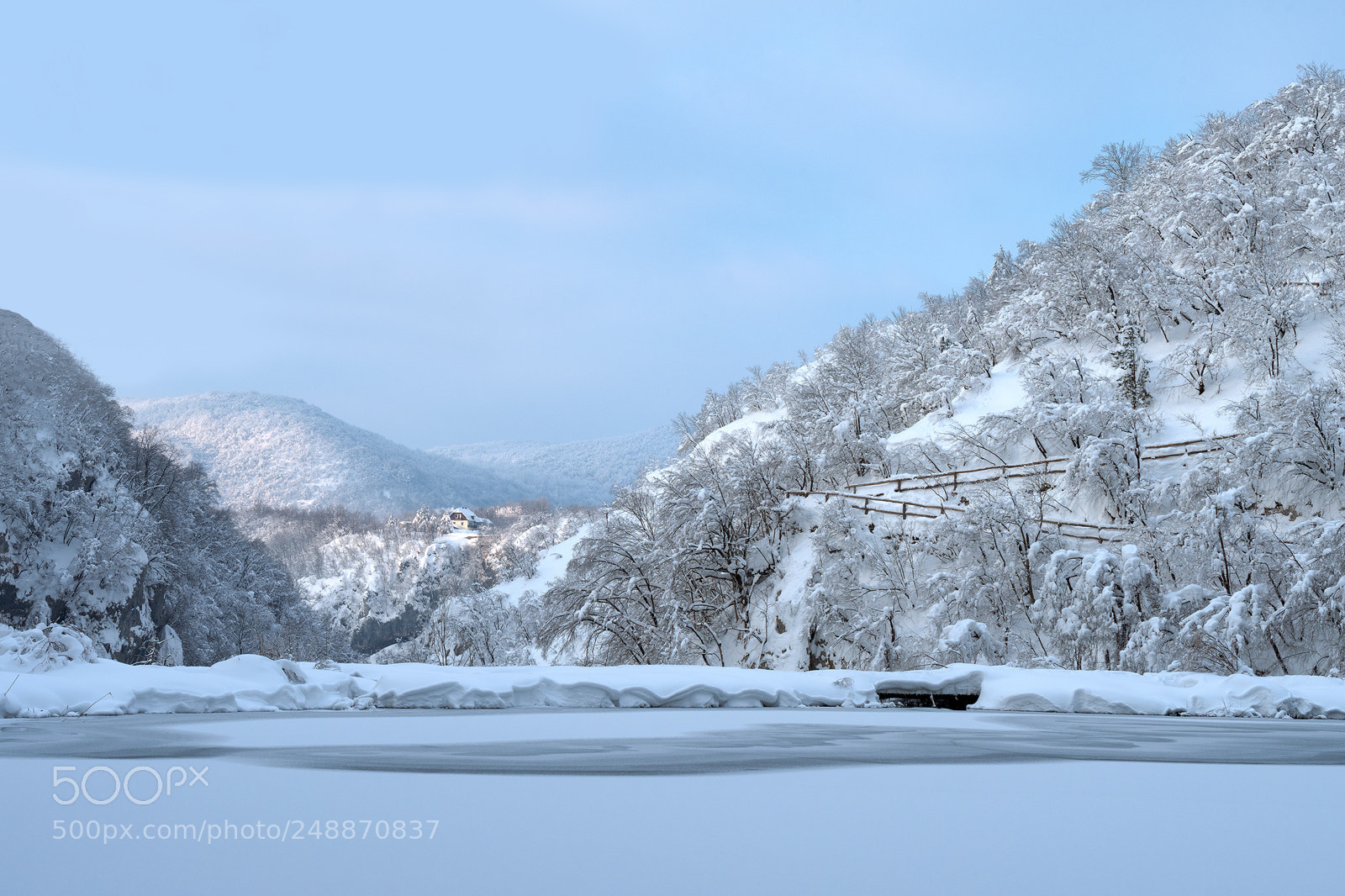 Nikon D810 sample photo. Plitvička zima - 28.02.2018 photography