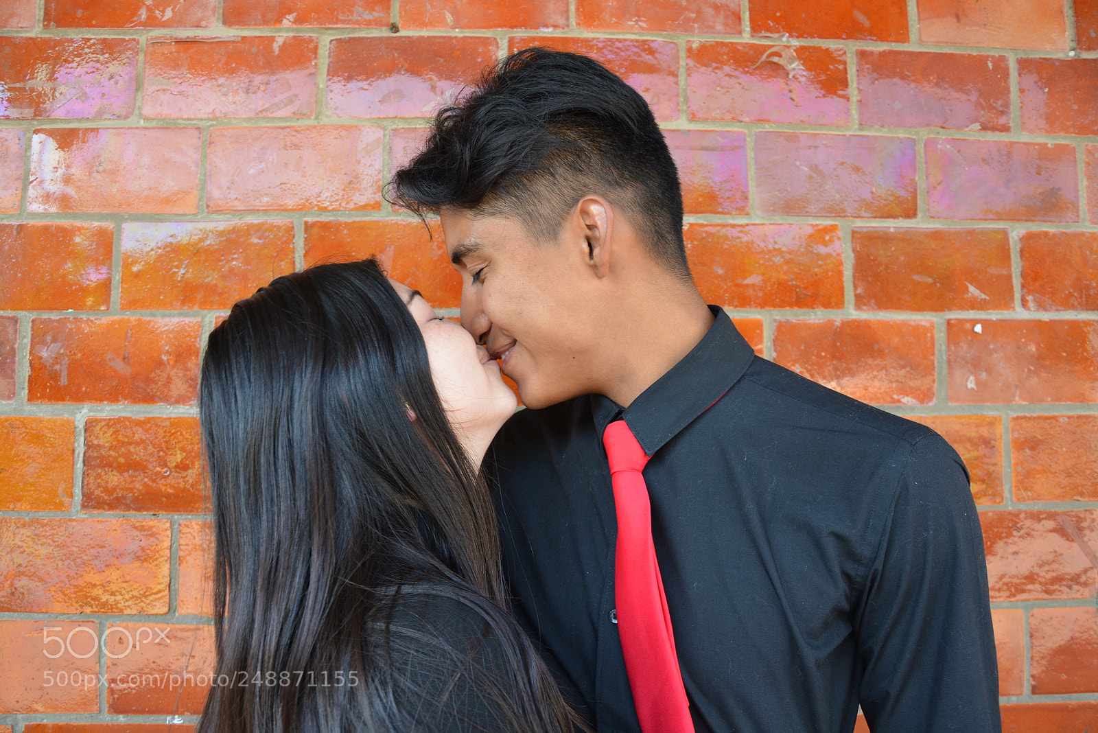 Nikon D7100 sample photo. High school love photography